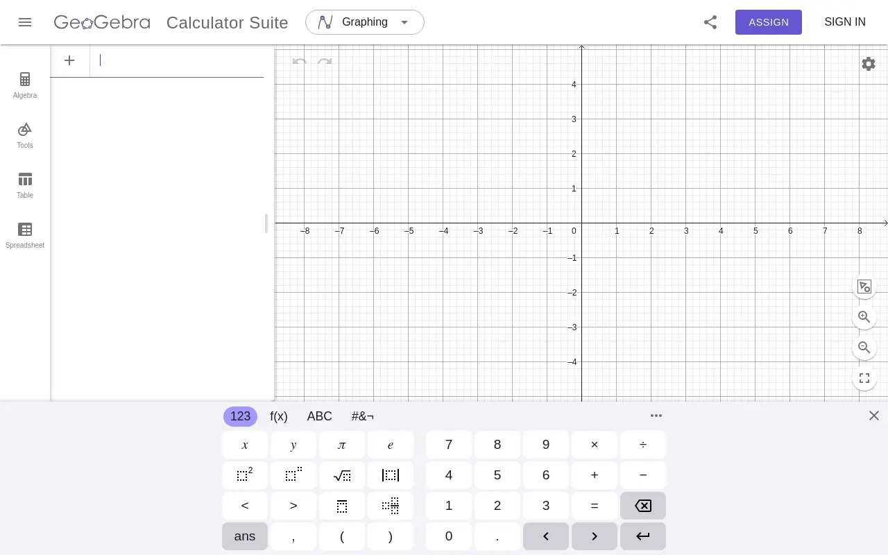 geogebra.org 첫 화면