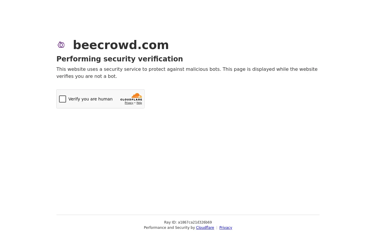 beecrowd.com.br 첫 화면
