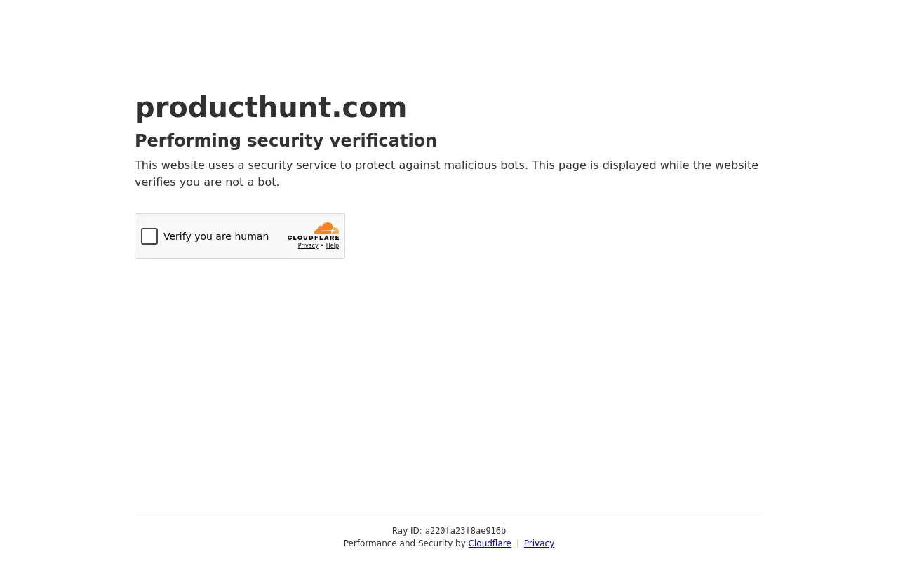 producthunt.com 첫 화면