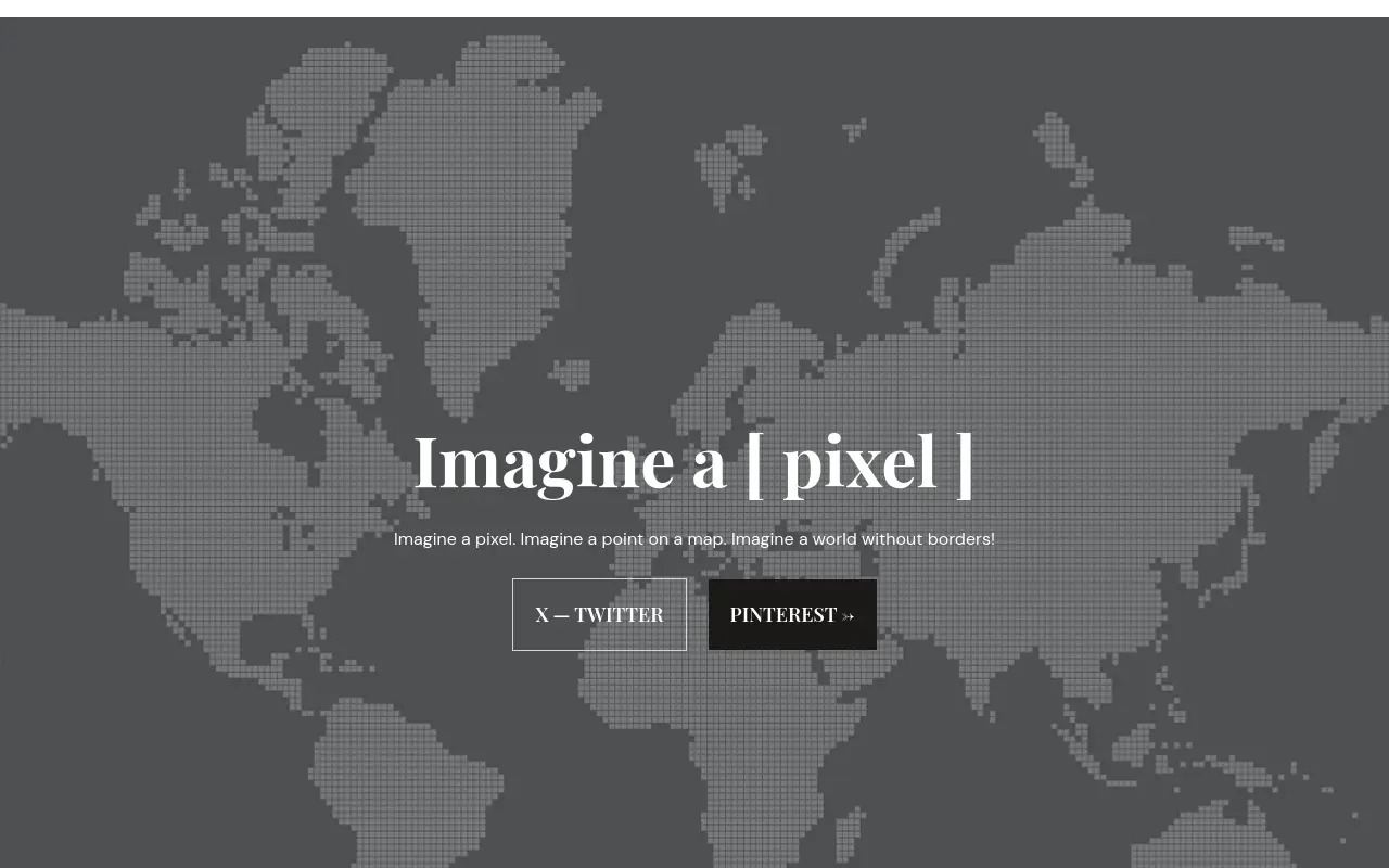 pixelmap.org 첫 화면