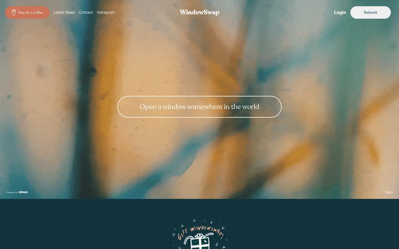 window-swap.com 첫 화면