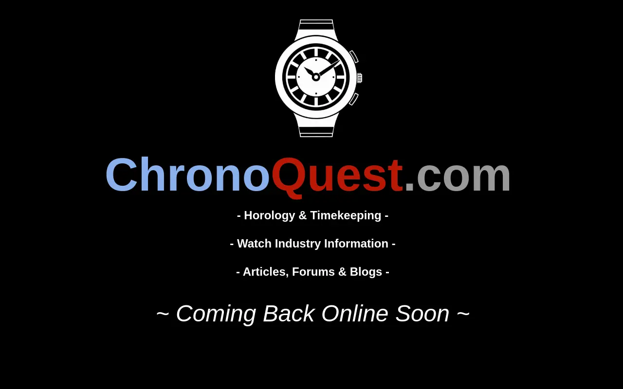 chronoquest.com 첫 화면